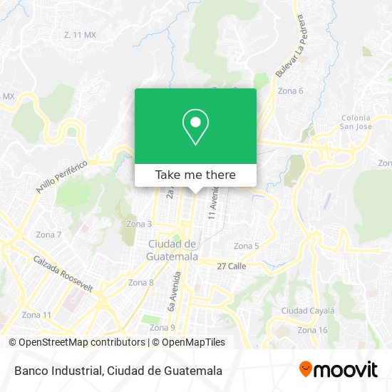 Banco Industrial map