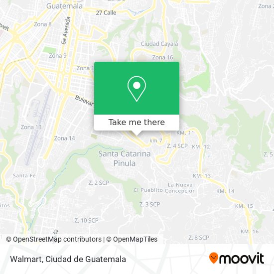 Walmart map