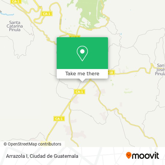 Arrazola I map