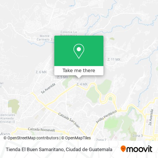 Tienda El Buen Samaritano map