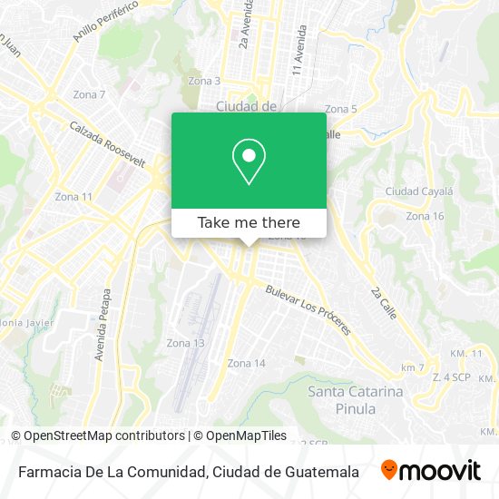 Farmacia De La Comunidad map