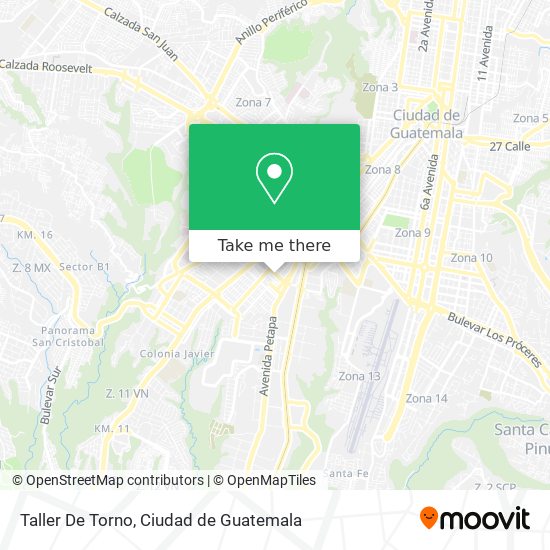 Taller De Torno map