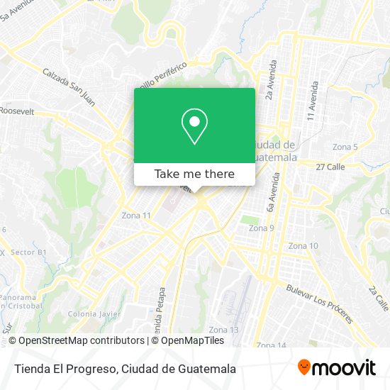 Tienda El Progreso map