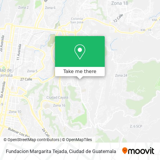 Mapa de Fundacion Margarita Tejada