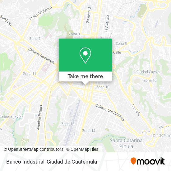 Banco Industrial map