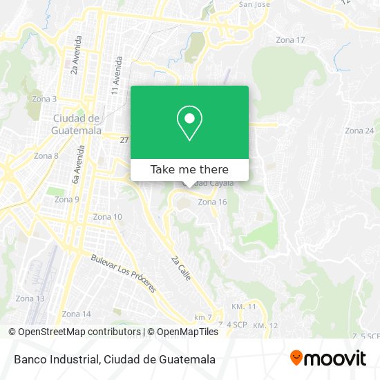 Banco Industrial map