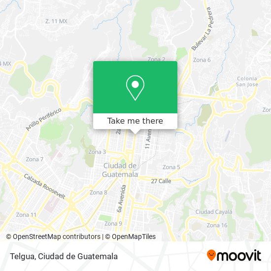 Telgua map