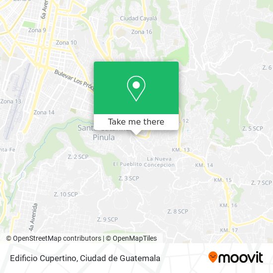 Mapa de Edificio Cupertino