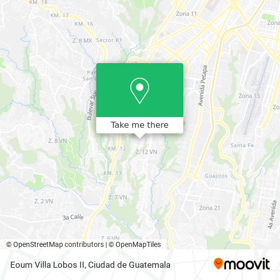 Eoum Villa Lobos II map