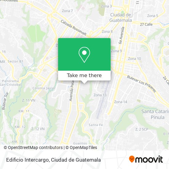 Edificio Intercargo map