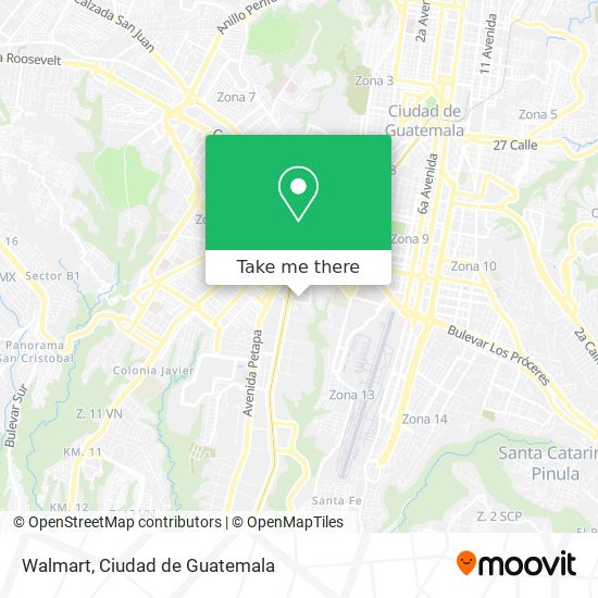 Walmart map