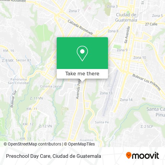 Mapa de Preschool Day Care