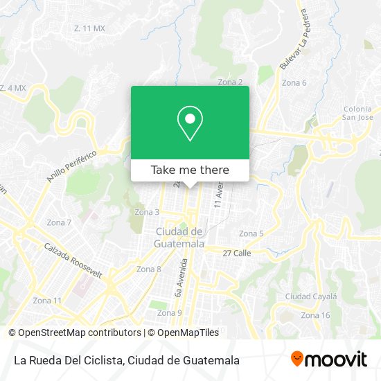 La Rueda Del Ciclista map