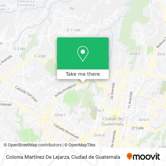 Mapa de Colonia Martínez De Lejarza