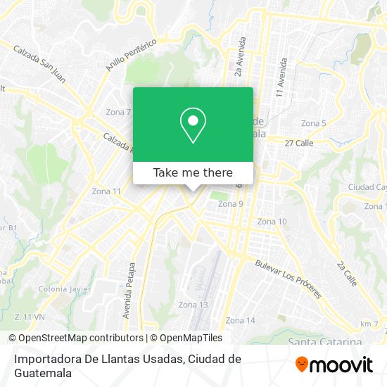 Importadora De Llantas Usadas map