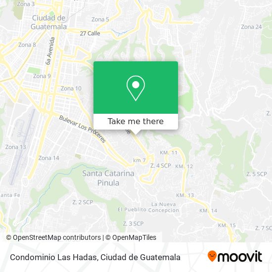 Mapa de Condominio Las Hadas
