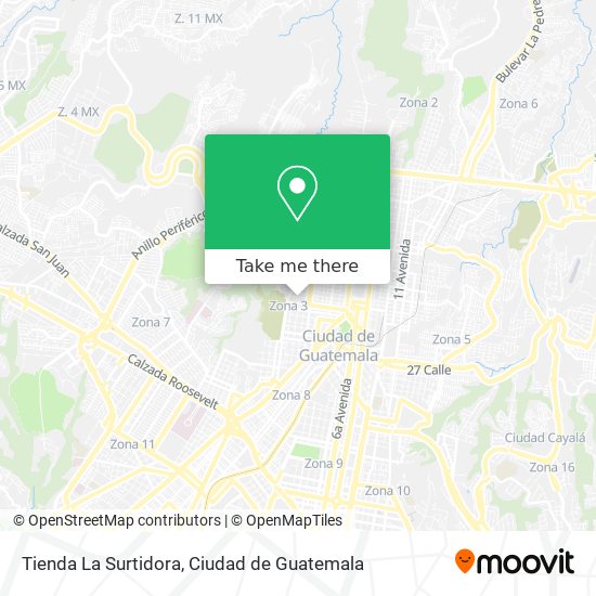 Tienda La Surtidora map