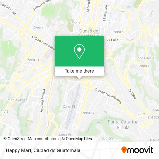 Happy Mart map