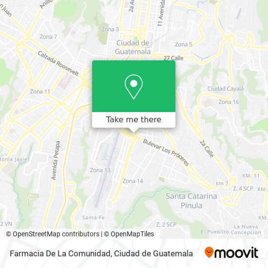 Farmacia De La Comunidad map