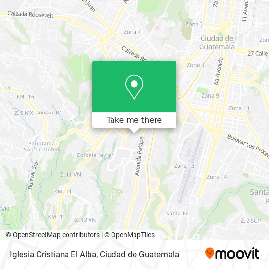 Iglesia Cristiana El Alba map