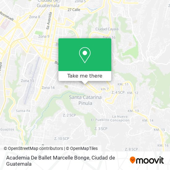 Academia De Ballet Marcelle Bonge map