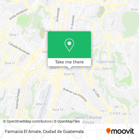 Farmacia El Amate map