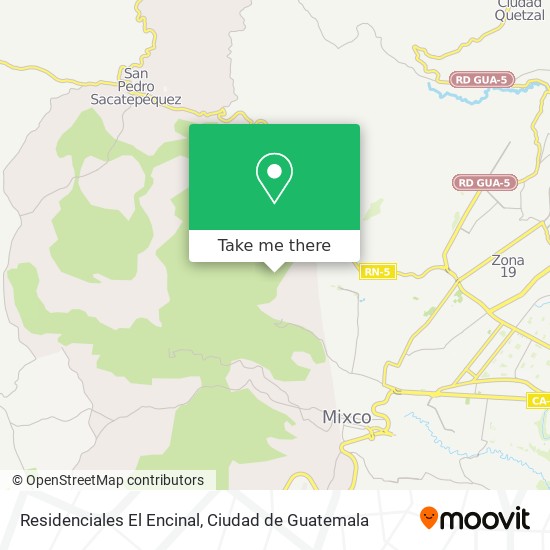 Residenciales El Encinal map