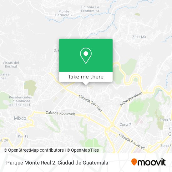 Parque Monte Real 2 map