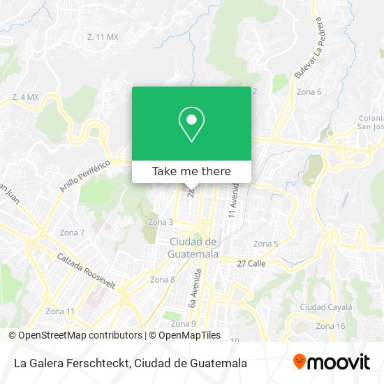 La Galera Ferschteckt map