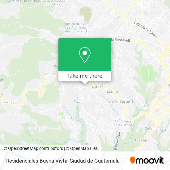 Residenciales Buena Vista map