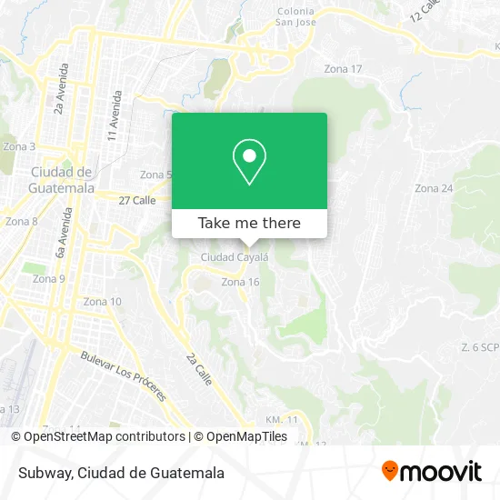 Subway map