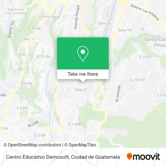 Centro Educativo Demosoft map