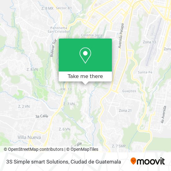 3S Simple smart Solutions map