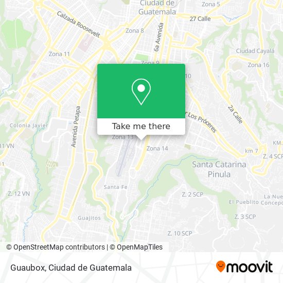 Mapa de Guaubox