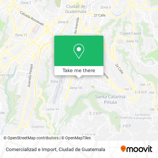 Mapa de Comercializad e Import