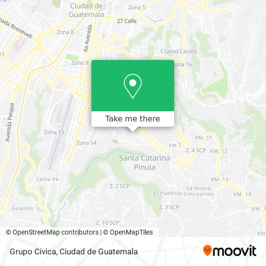 Mapa de Grupo Civica