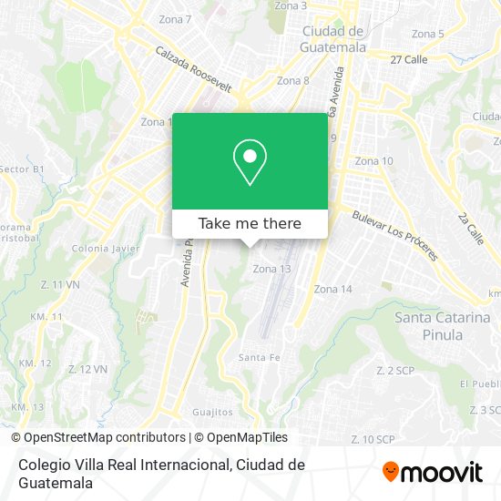 Mapa de Colegio Villa Real Internacional