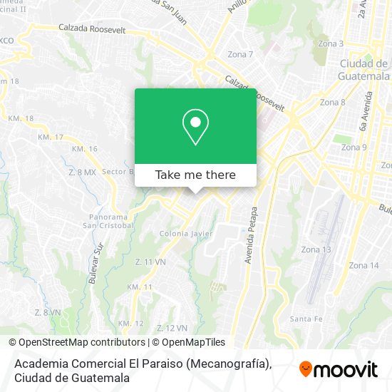 Academia Comercial El Paraiso (Mecanografía) map