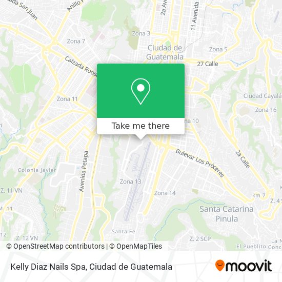 Mapa de Kelly Diaz Nails Spa