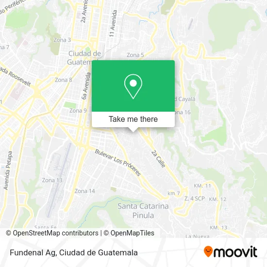 Fundenal Ag map