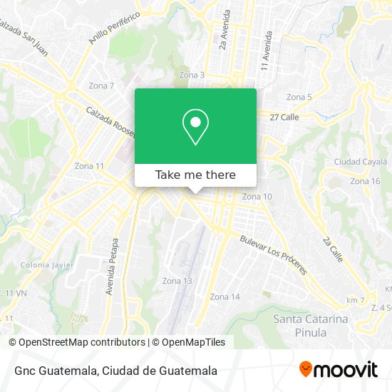 Gnc Guatemala map