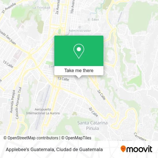 Applebee Map How to Get to Applebee's Guatemala in Zona 10 by Bus?