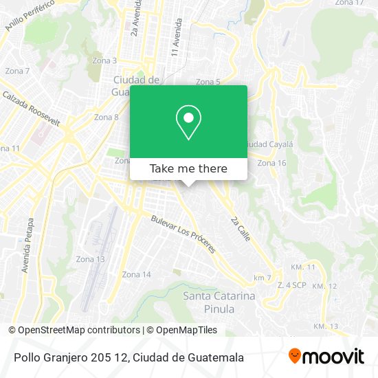 Pollo Granjero 205 12 map