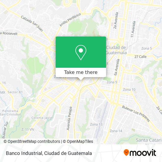 Banco Industrial map