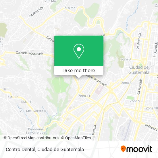 Centro Dental map