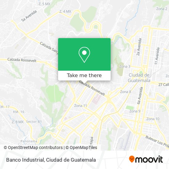 Banco Industrial map