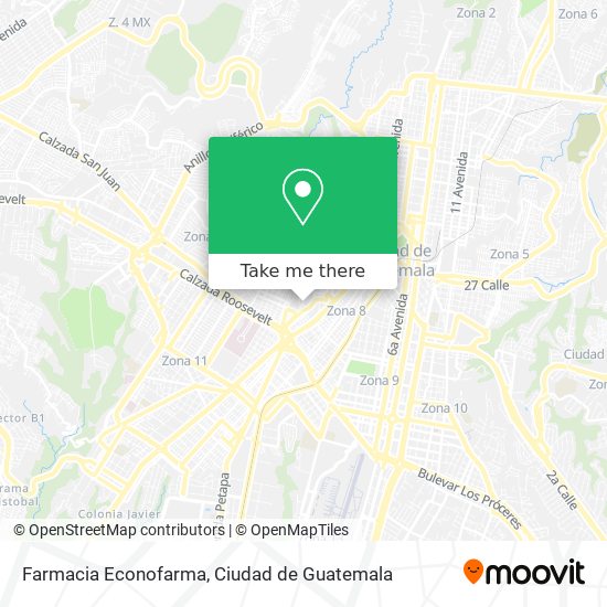 Farmacia Econofarma map