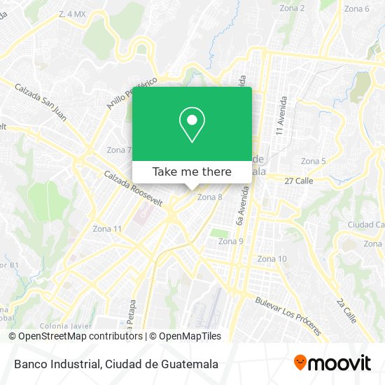 Banco Industrial map