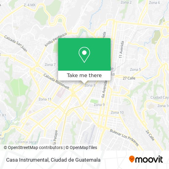 Mapa de Casa Instrumental