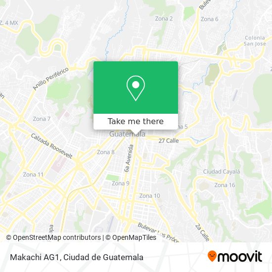 Mapa de Makachi AG1